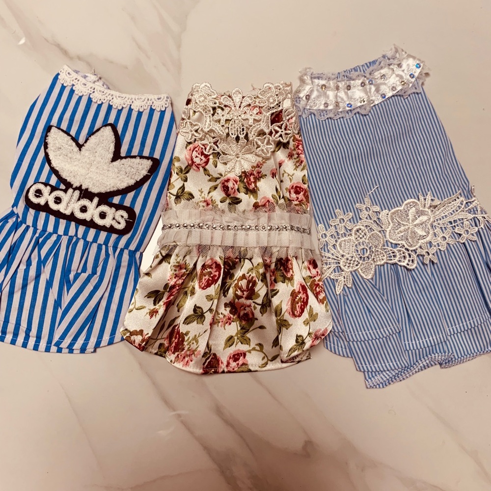 Pet dresses set - Picture 3 of 4